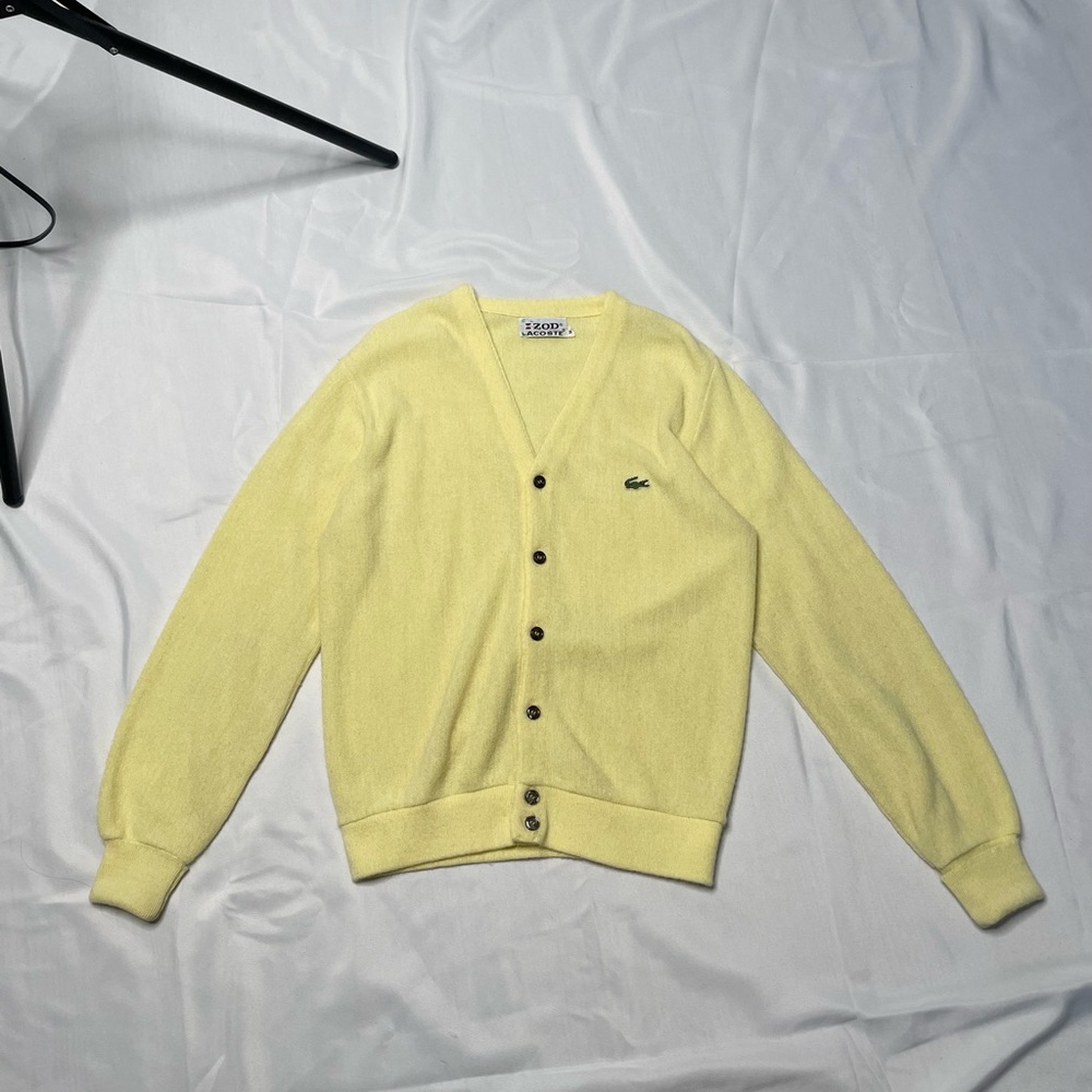 🐊Vintage 70s Izod Lacoste cardigan